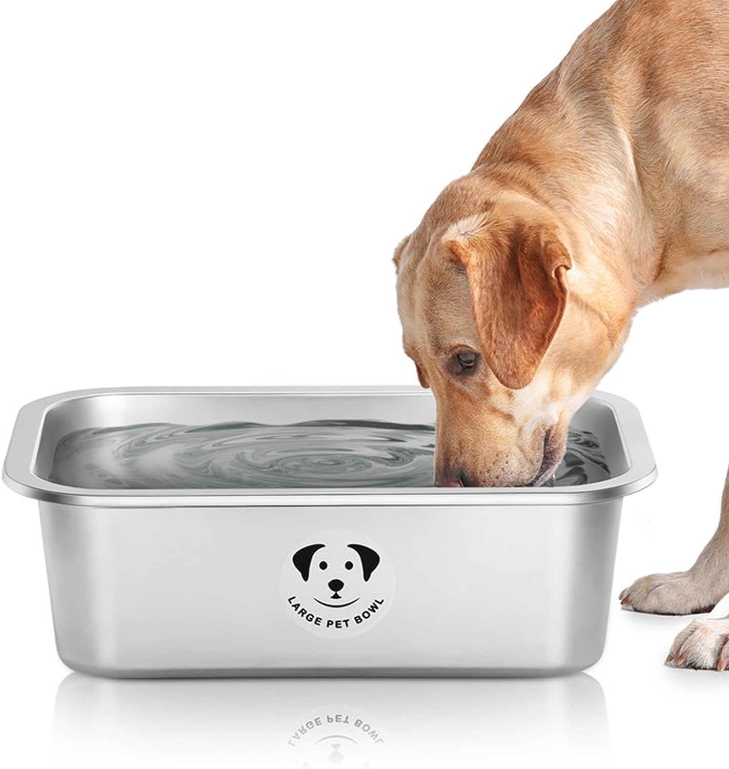 GIXSEGIE Stainless Steel Dog Bowls for Dogs