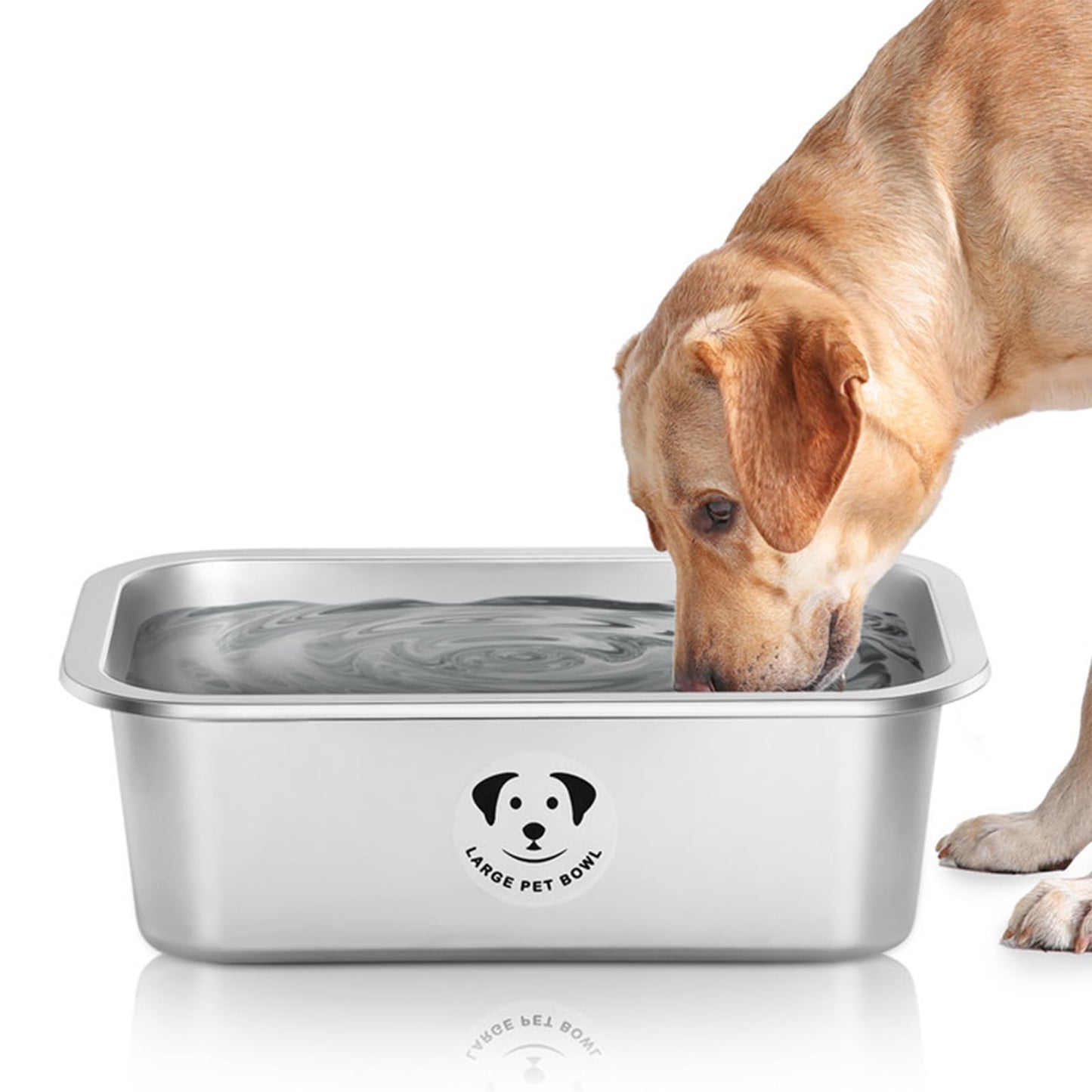 GIXSEGIE Stainless Steel Dog Bowls for Dogs