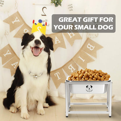 GIXSEGIE Stainless Steel Dog Bowls for Dogs